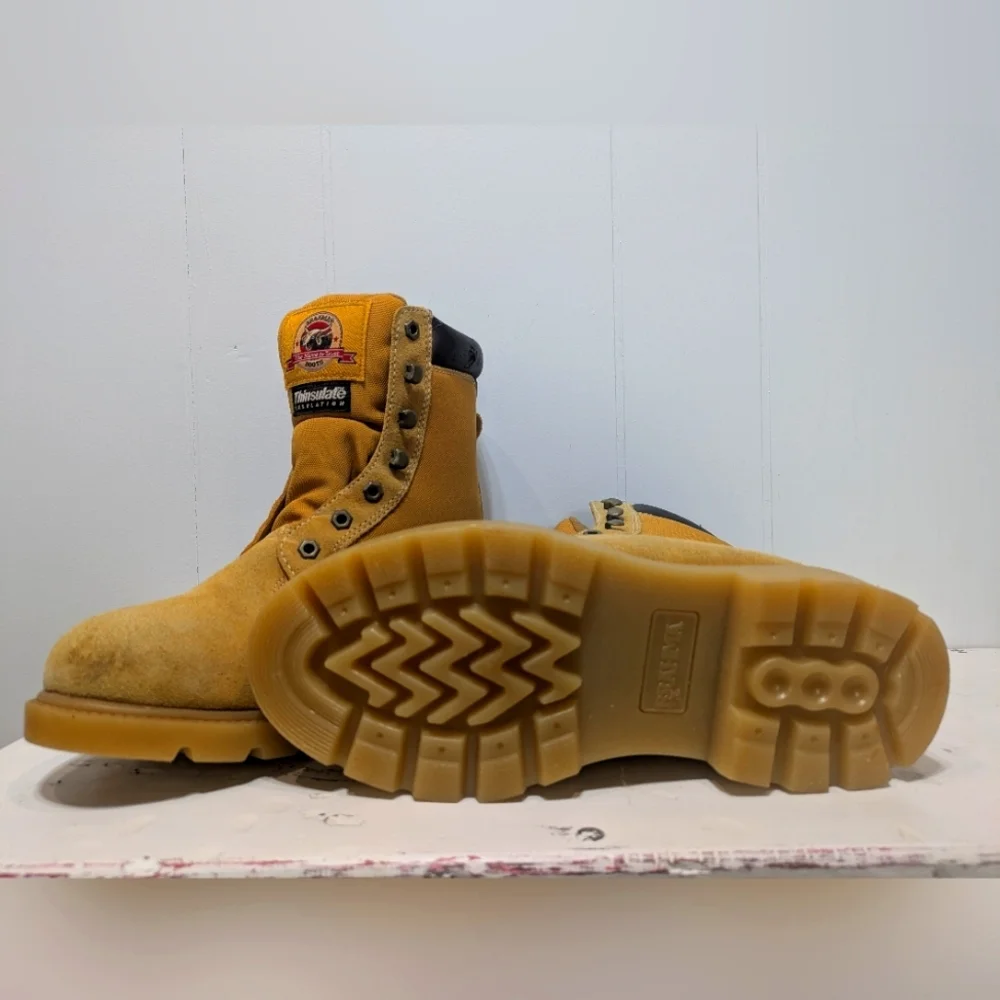 Brahma Boss Work Boot Size 7 Thinsulate Leather Heavy Duty Construction‎